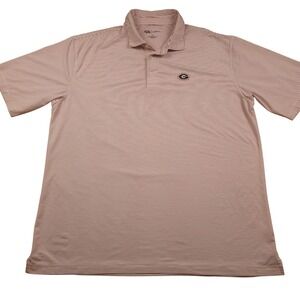 Onward Reserve Georgia Bulldogs Mens XXL Striped Golf Polo Shirt UGA GA